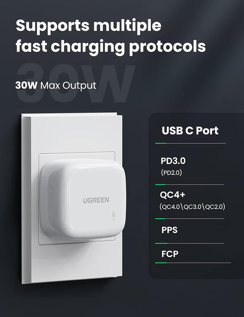 UGREEN 30W PD Fast Charger UK